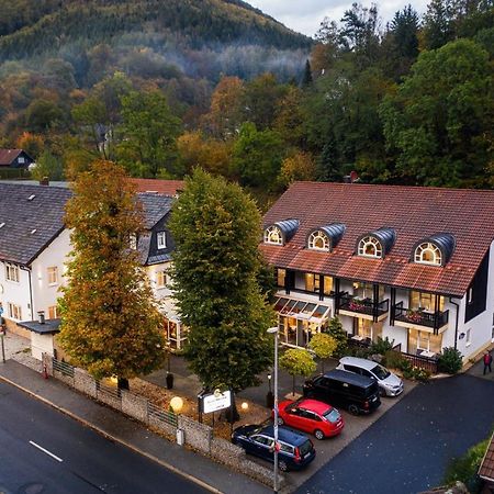 Hotel-Gasthof Hüttensteinach Sonneberg Exterior foto